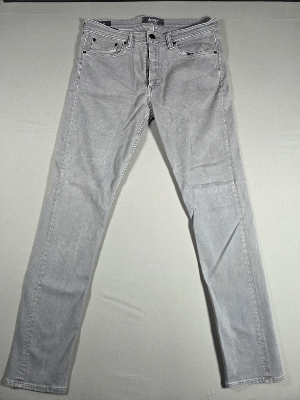 Revtown Men's Jeans in Light Gray 34x32